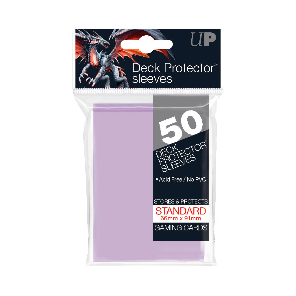 50 Protège Cartes Standard Lilas - Ultra Pro