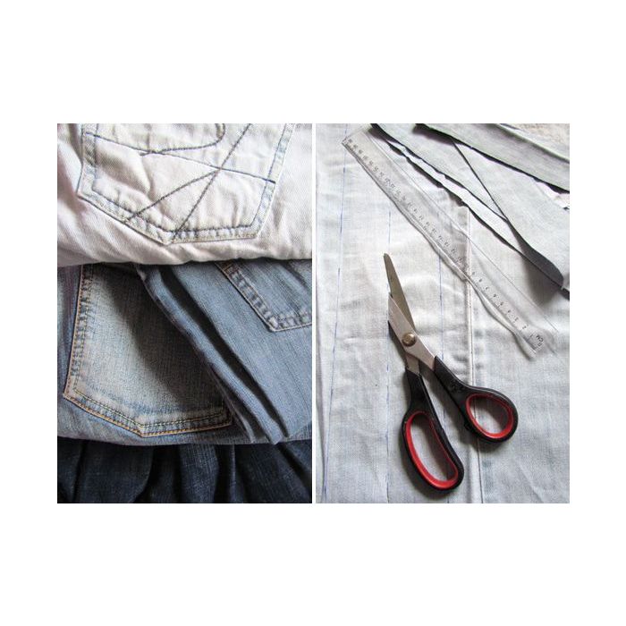 Poetsdoeken P21210 bont van jeans en spijkerstof 10kg (P21210)