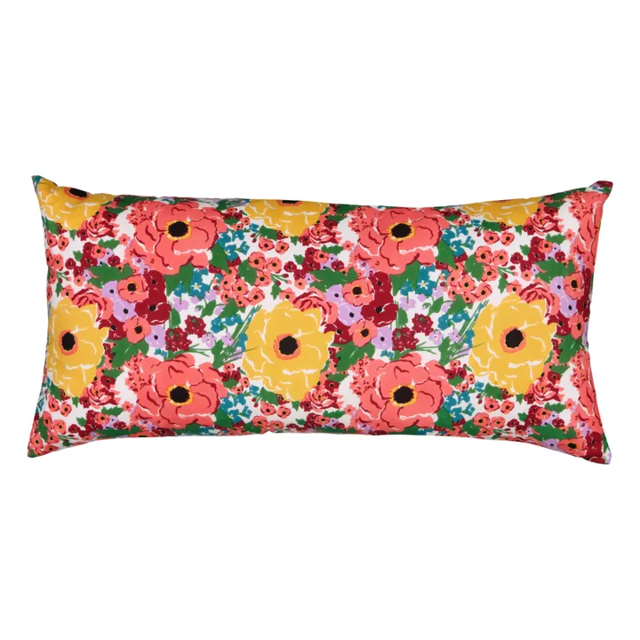 Lucas du Tertre Coussin Helen Flower | Blanc