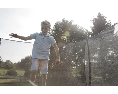 EXIT Silhouette Ground inground trampoline Ø 244 cm zwart