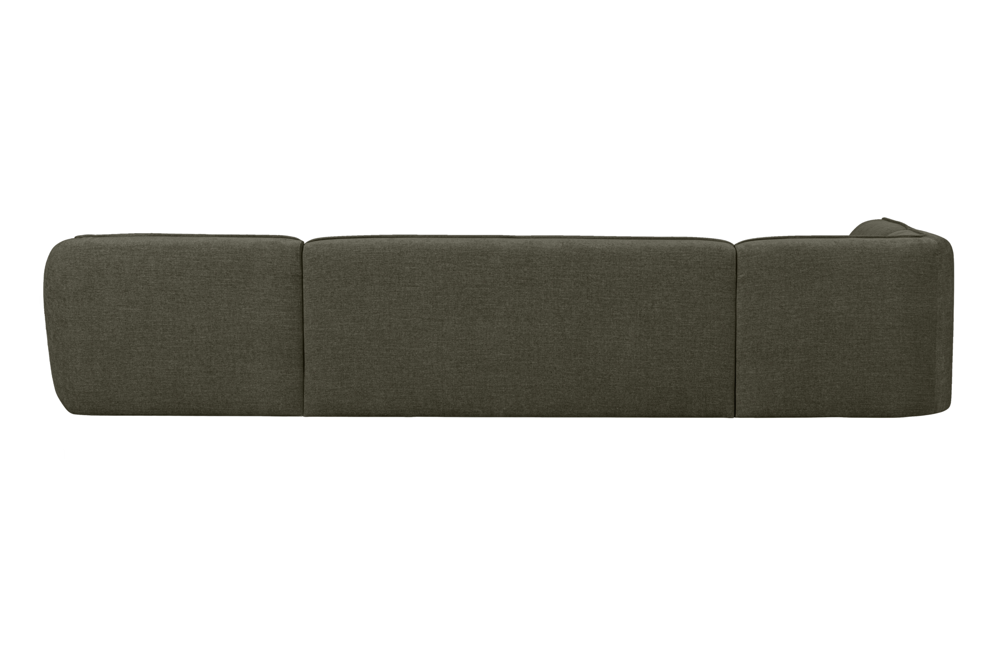 WOOOD Exclusive u-vorm bank Polly links Polly bank u-vorm links - Warm Groen