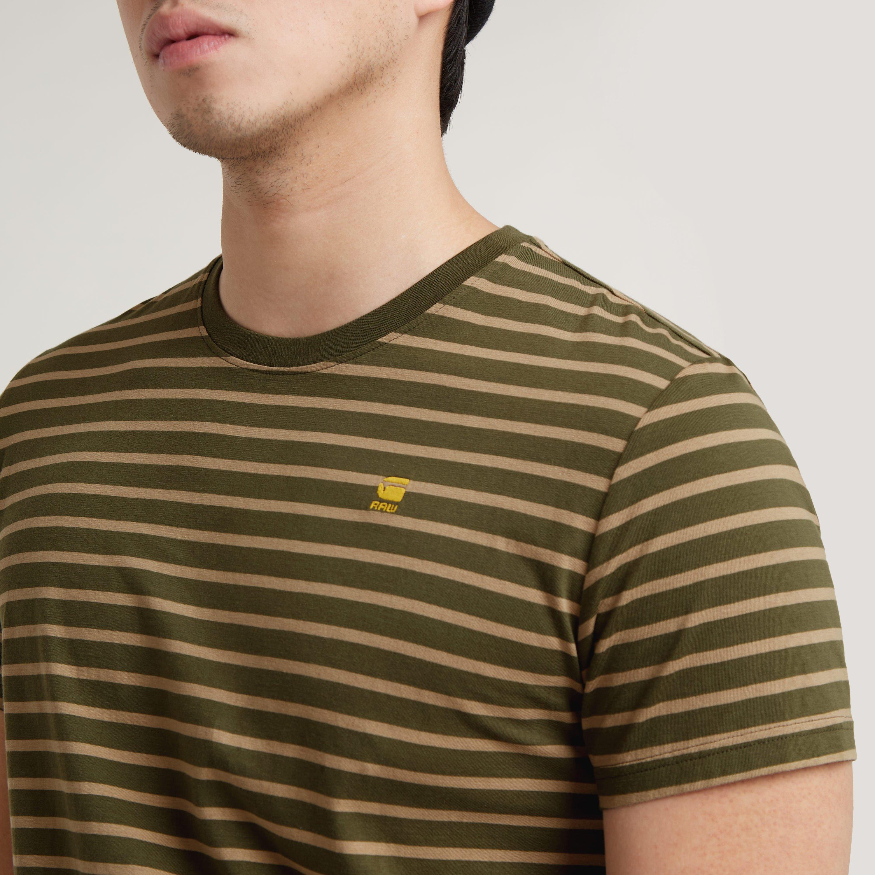 G Star Striped Short Sleeve T Shirt