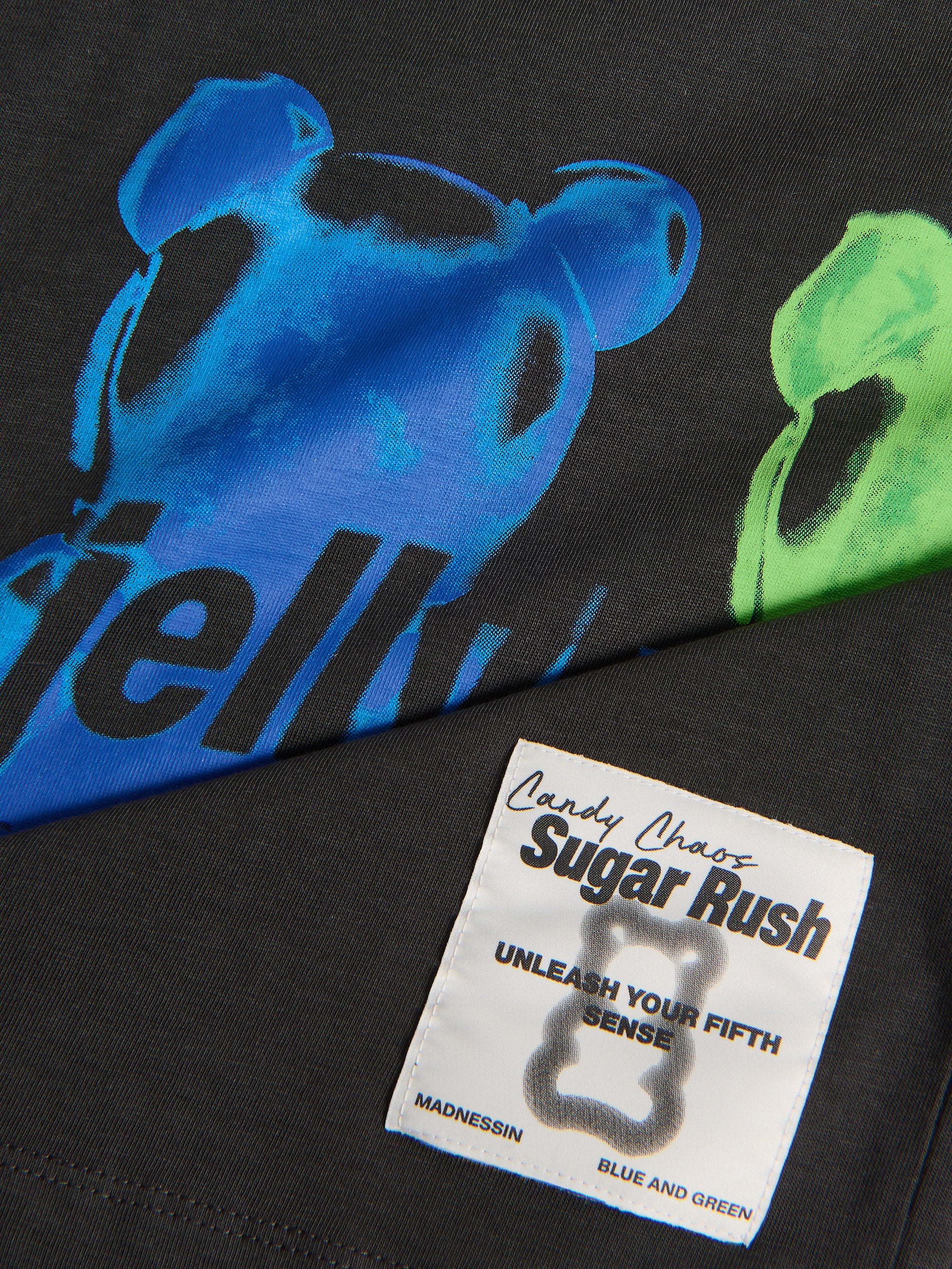T-Shirt aus Baumwolle mit Aufdruck