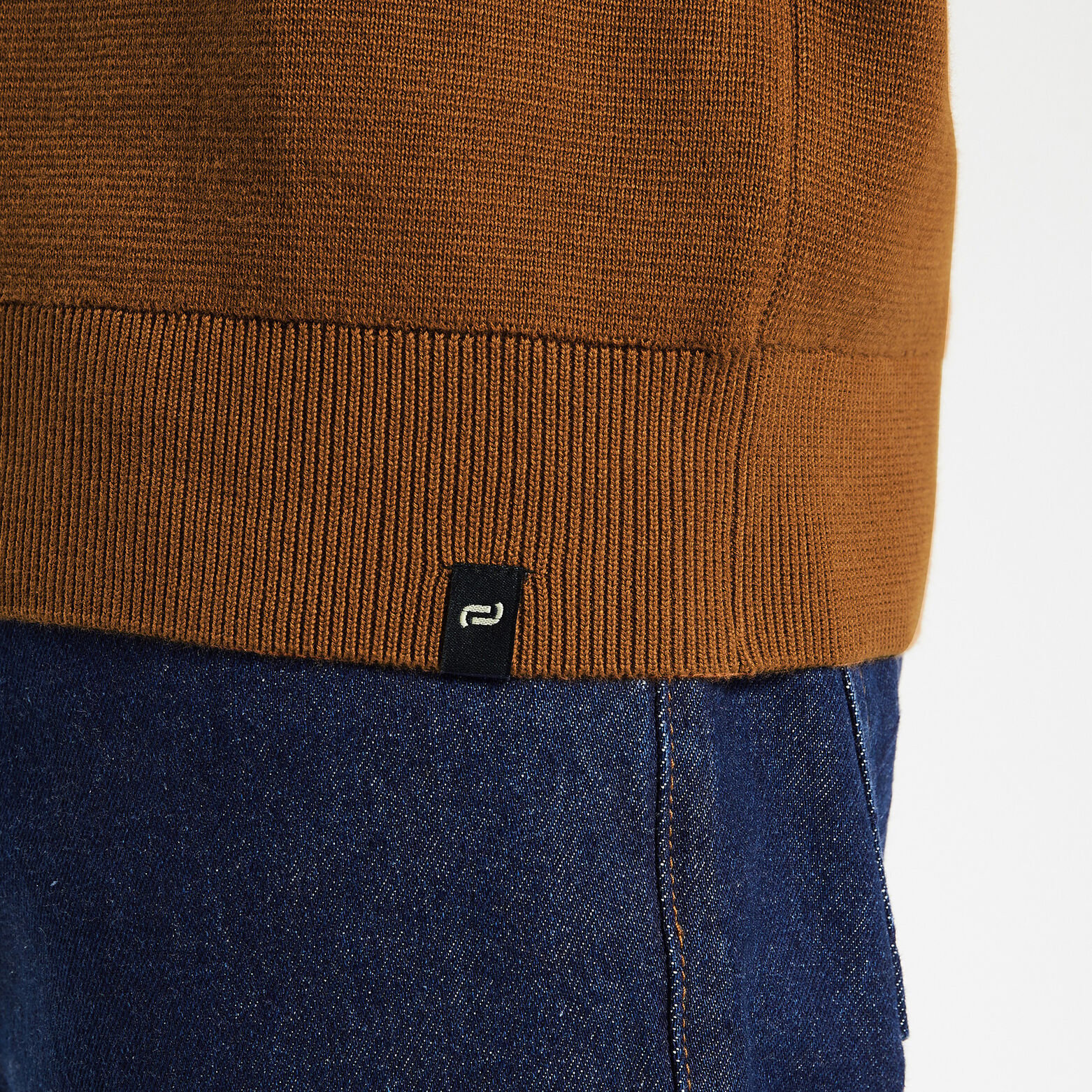 Pull uni 'le parfait by JULES' Camel