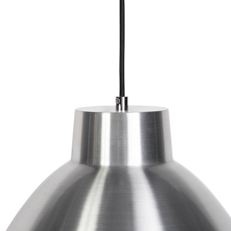 Set van 2 hanglampen aluminium 38 cm dimbaar - Anteros