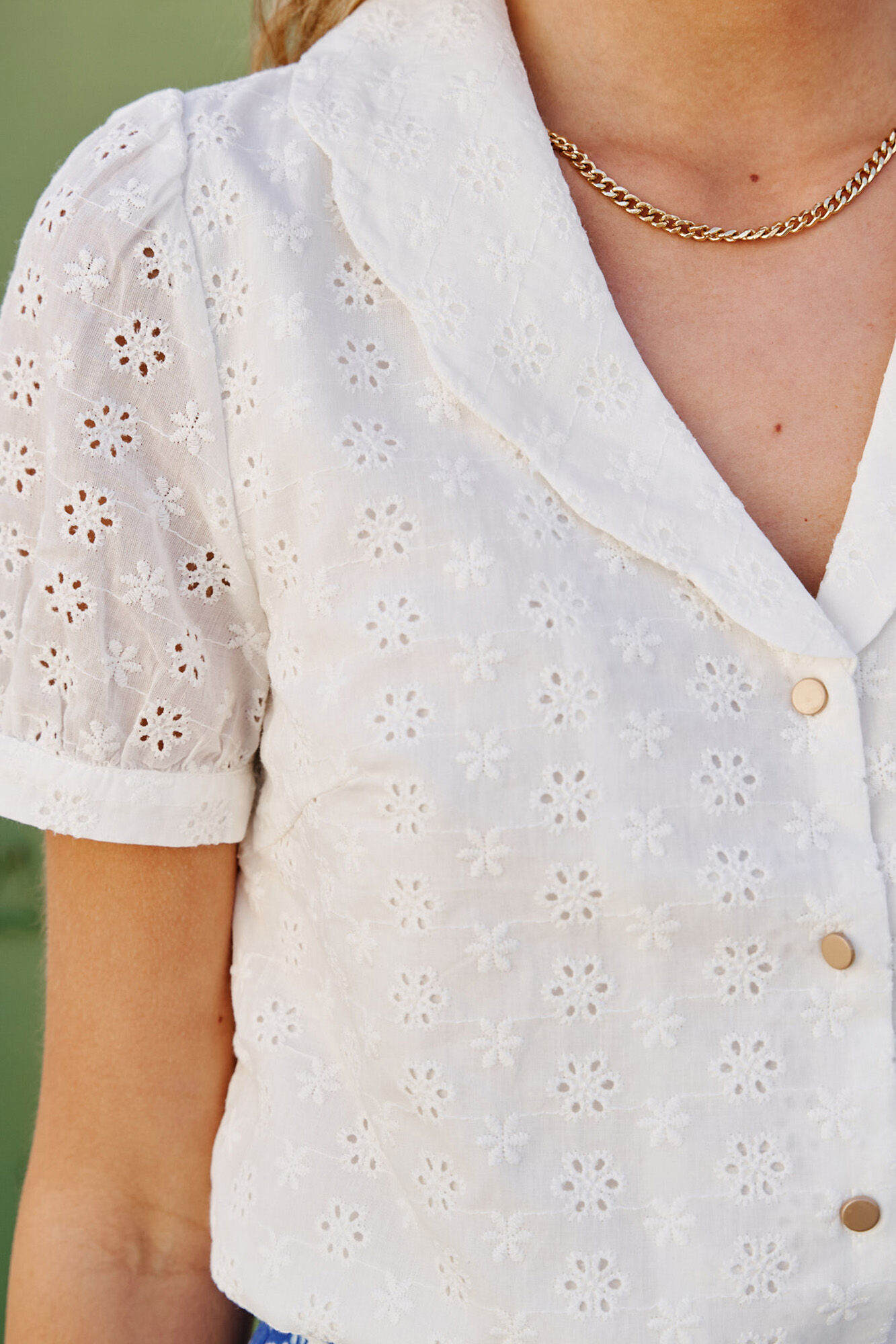 Blusa Laisa Batiste - Areia