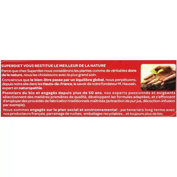 Superdiet Ginkgo Boost Rhodiola Guaraná 20 ampolas