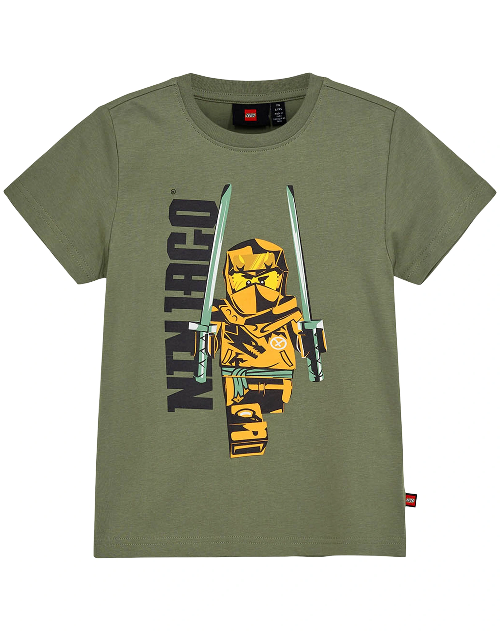 Kurzarmshirt LWTANO 308 in light green