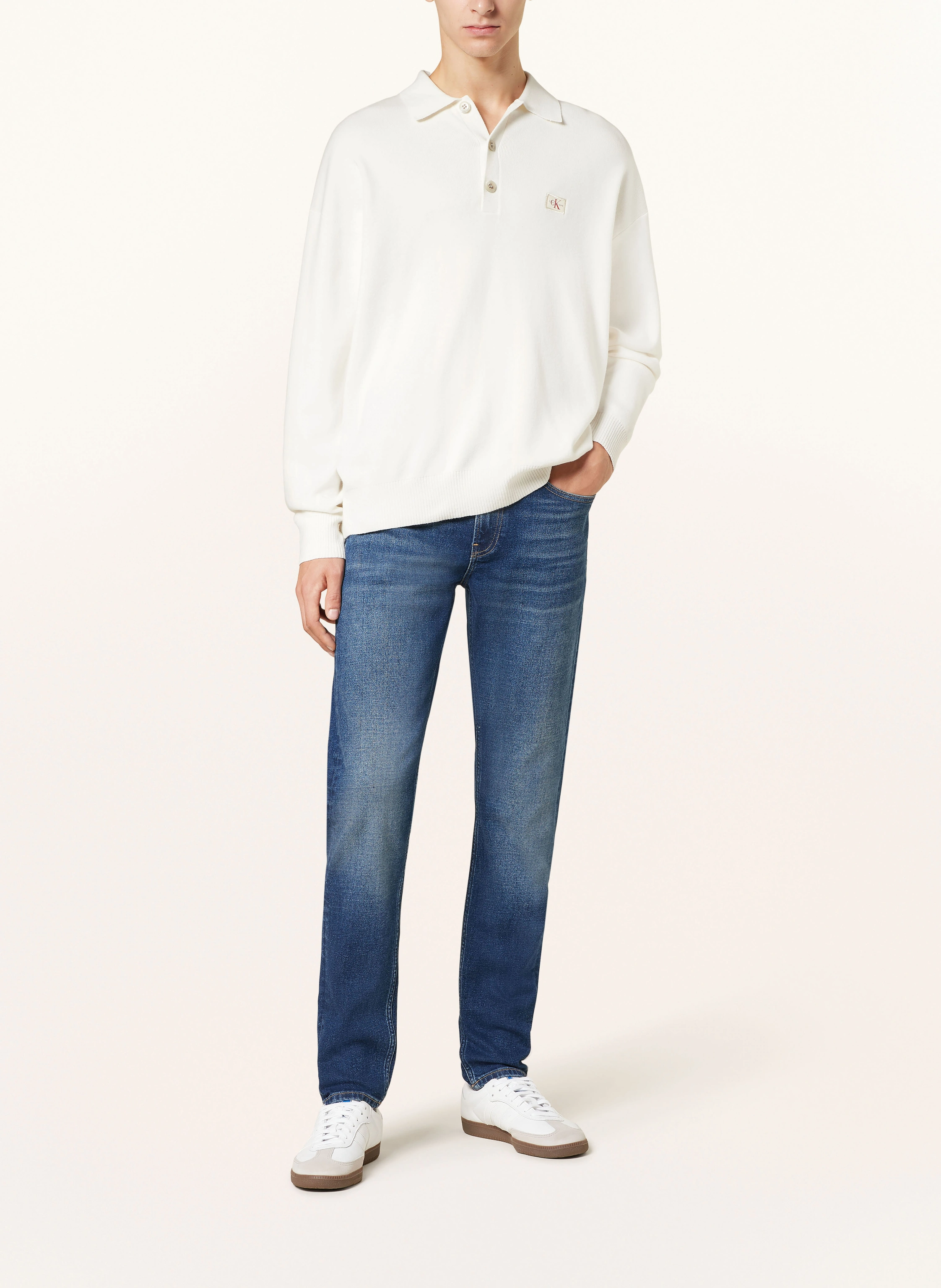 Calvin Klein Jeans Strick-Poloshirt