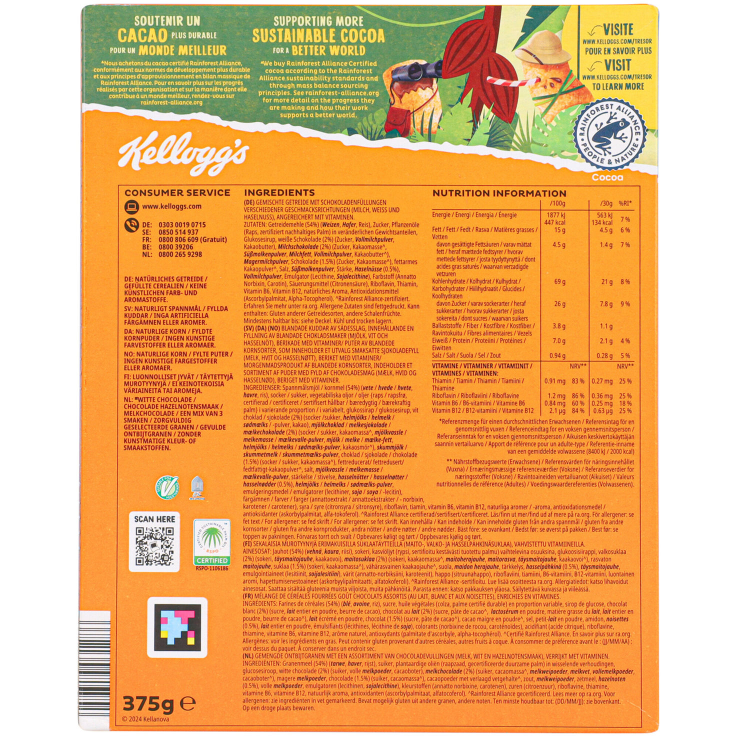 Kellogg's Tresor Choco Roulette