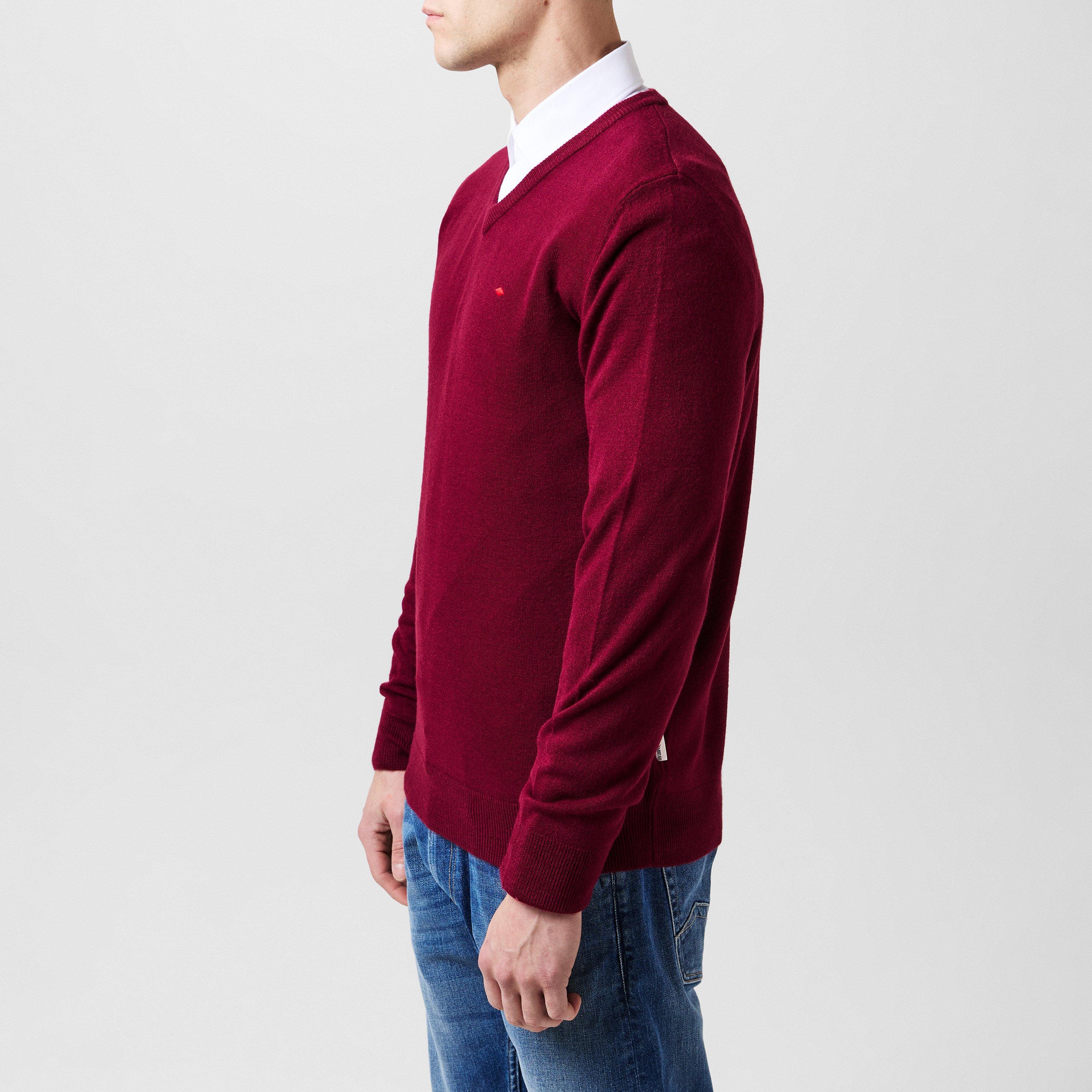 Lee Cooper Long sleeve V Neck Jumper