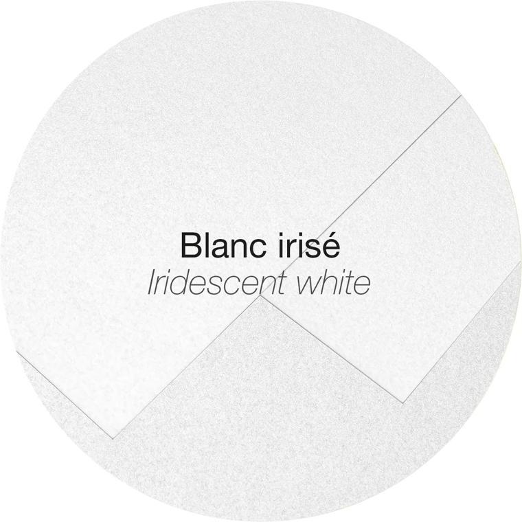 Feuille Pollen 210 x 297 mm 120 g/m2 blanc irisé - Paquet de 5