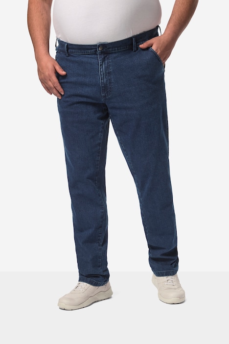 Boston Park Jeans, Traveller-Bund, Flat Front, Regular Fit, bis 72/36