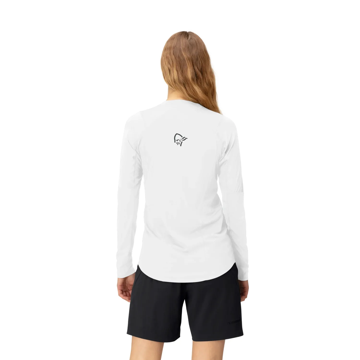 Norrøna Women's Senja Equaliser Lightweight Long Sleeve Snow White