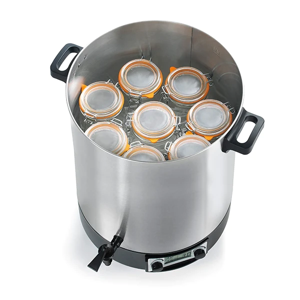 Stérilisateur inox 45 litres automatique 2500 W KCPST45XXL Kitchen Che
