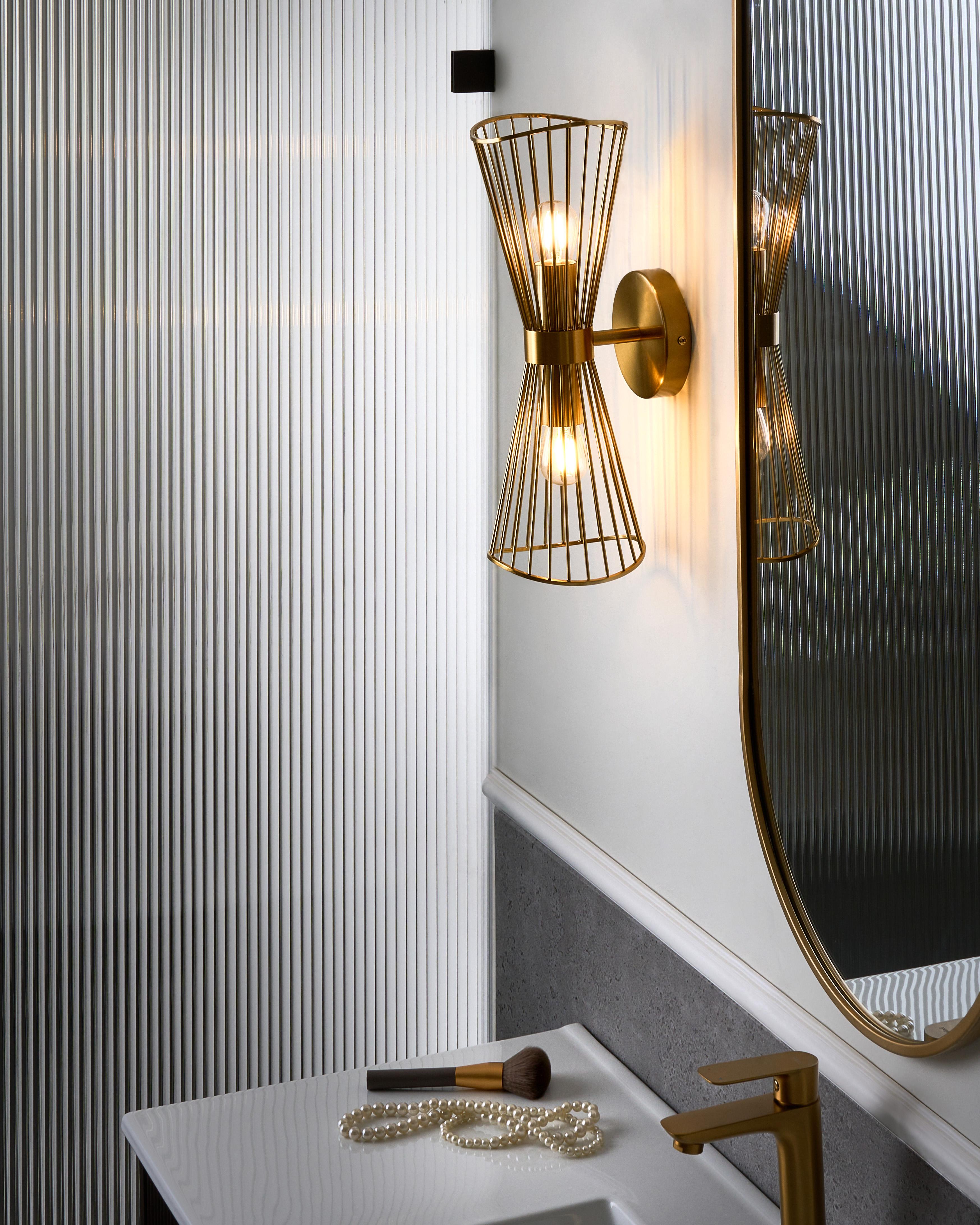 Wandlamp PARADA Metaal Goud