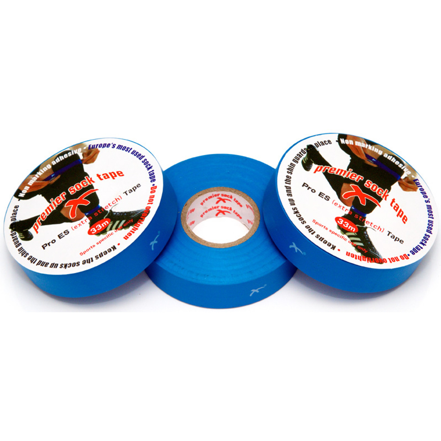 Premier Socktape Pro - 19mm x 33 meter - Blauw