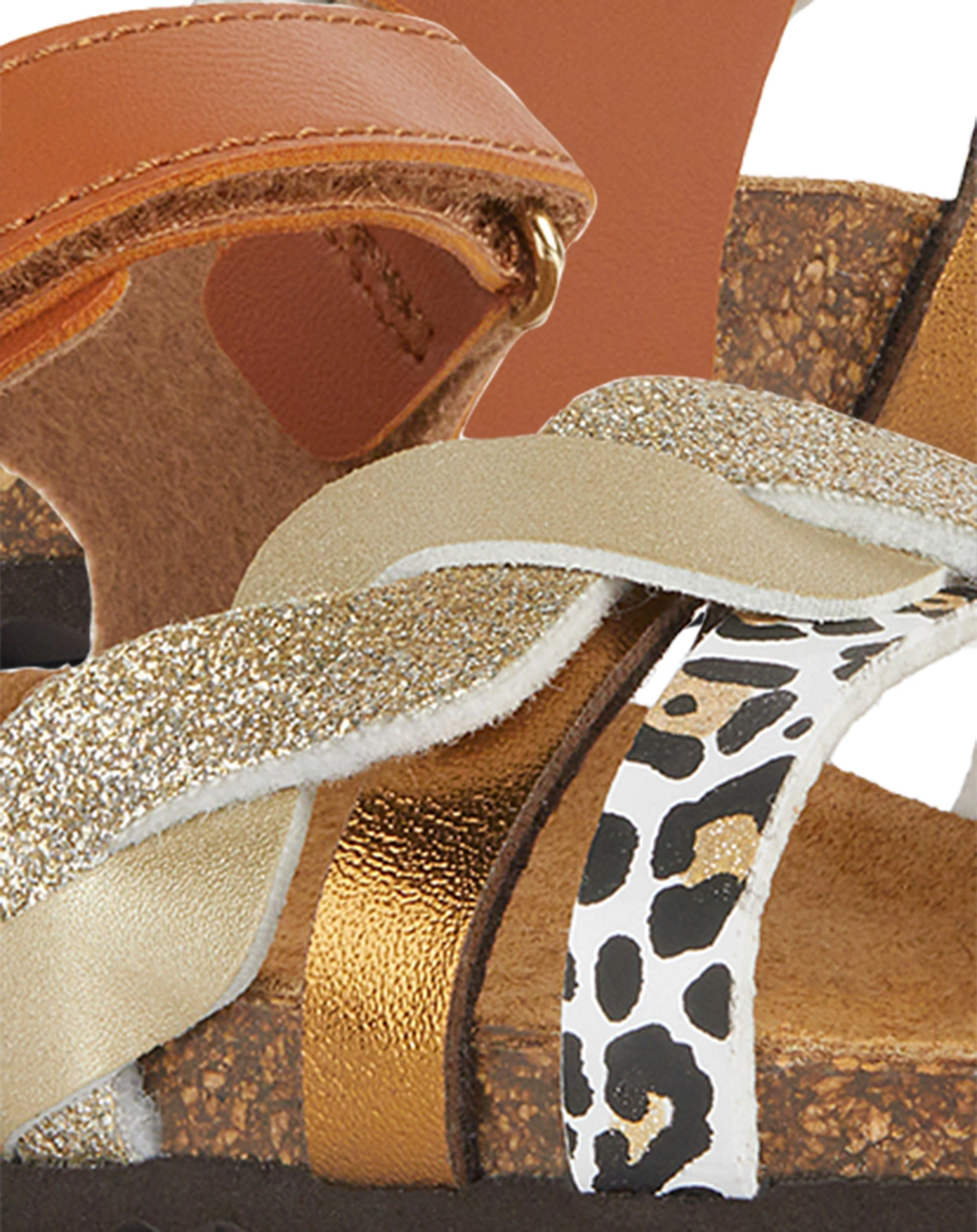 Sandalen J ADRIEL G. B in cognac/platinum