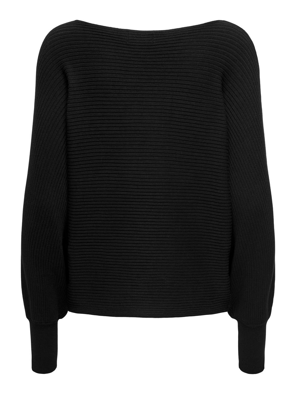 ONLADALINE Strickpullover Black