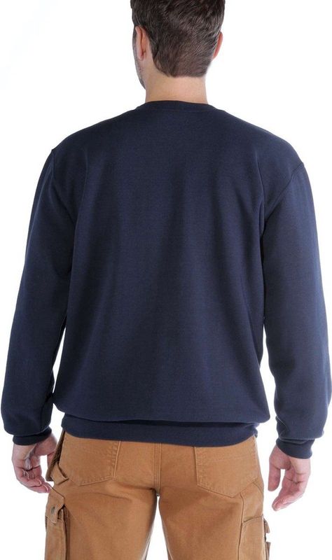Carhartt Midweight Crewneck Sweatshirt Heather Grey Heren