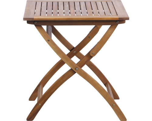 Klaptafel Siena Garden acacia 70x70x74 cm bruin