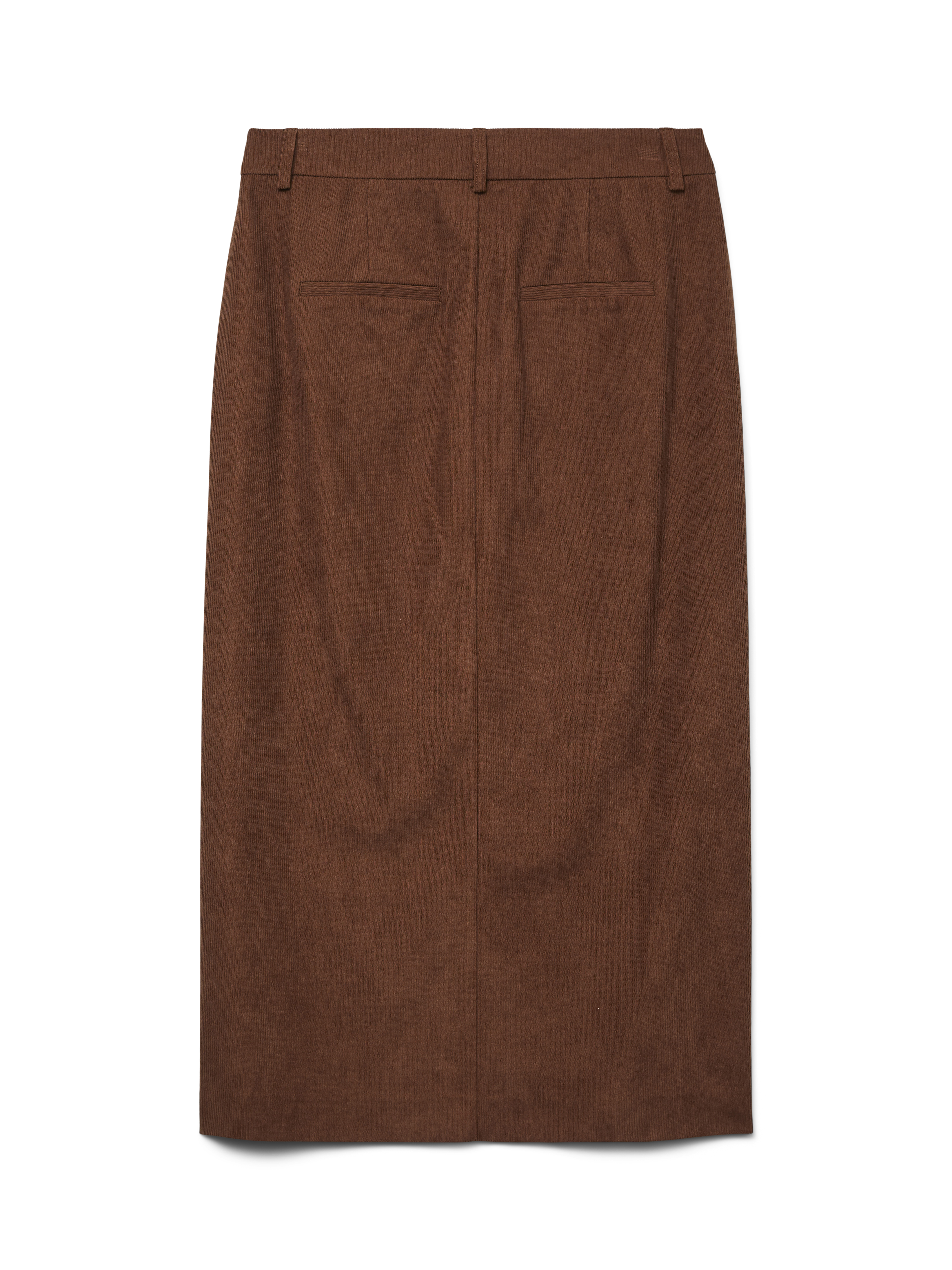 VMVILJA Corduroy High waist Midi-rok