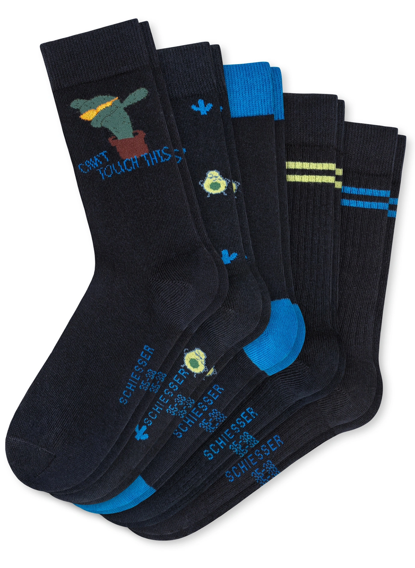 Socken KAKTUS 5er Pack in bunt