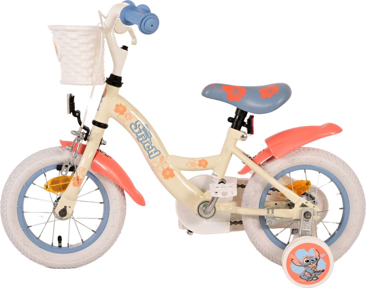 Volare - Børnecykel Med Støttehjul - 12'' - Stitch