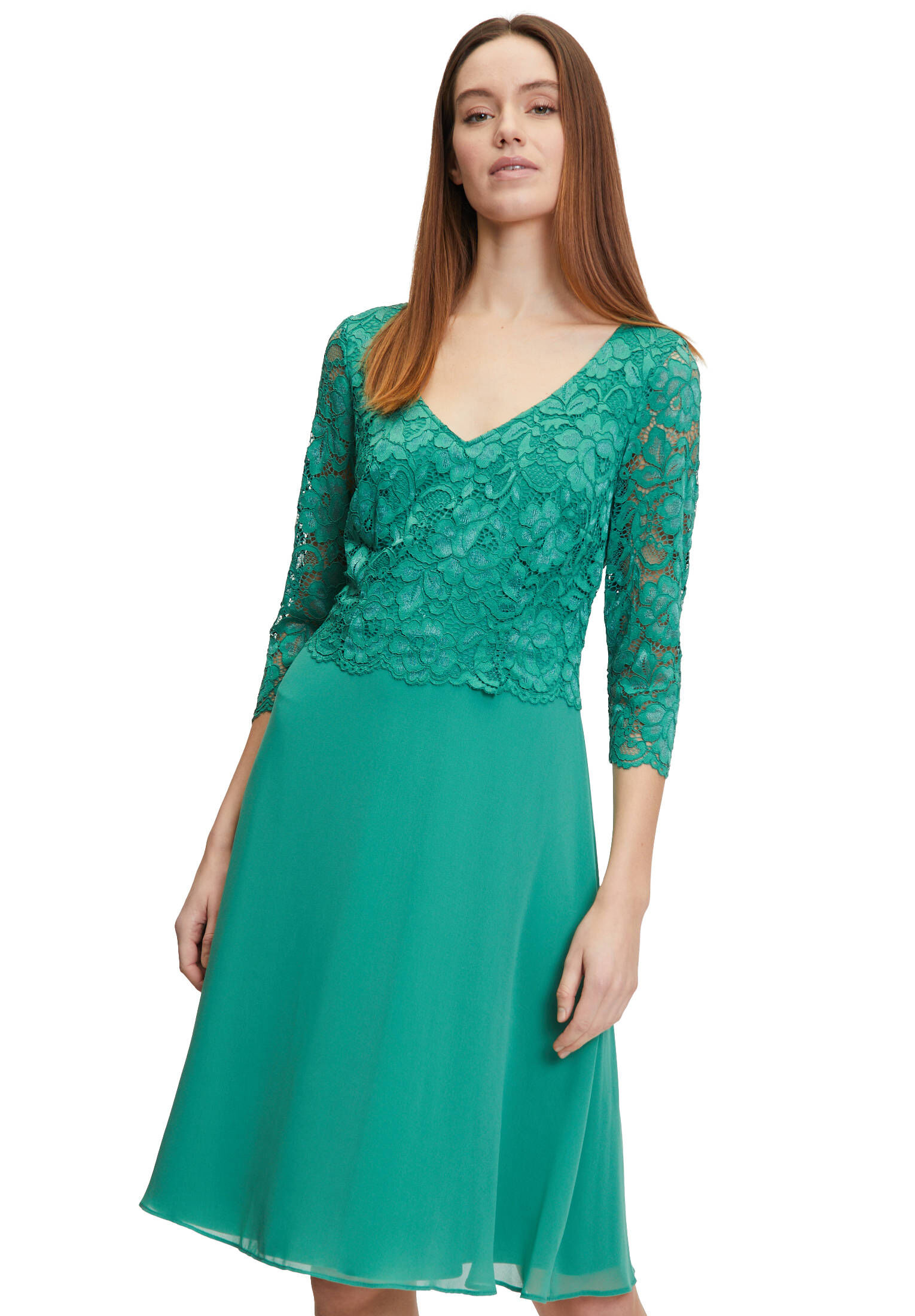 Vera Mont| Damen Cocktailkleid mit Spitze