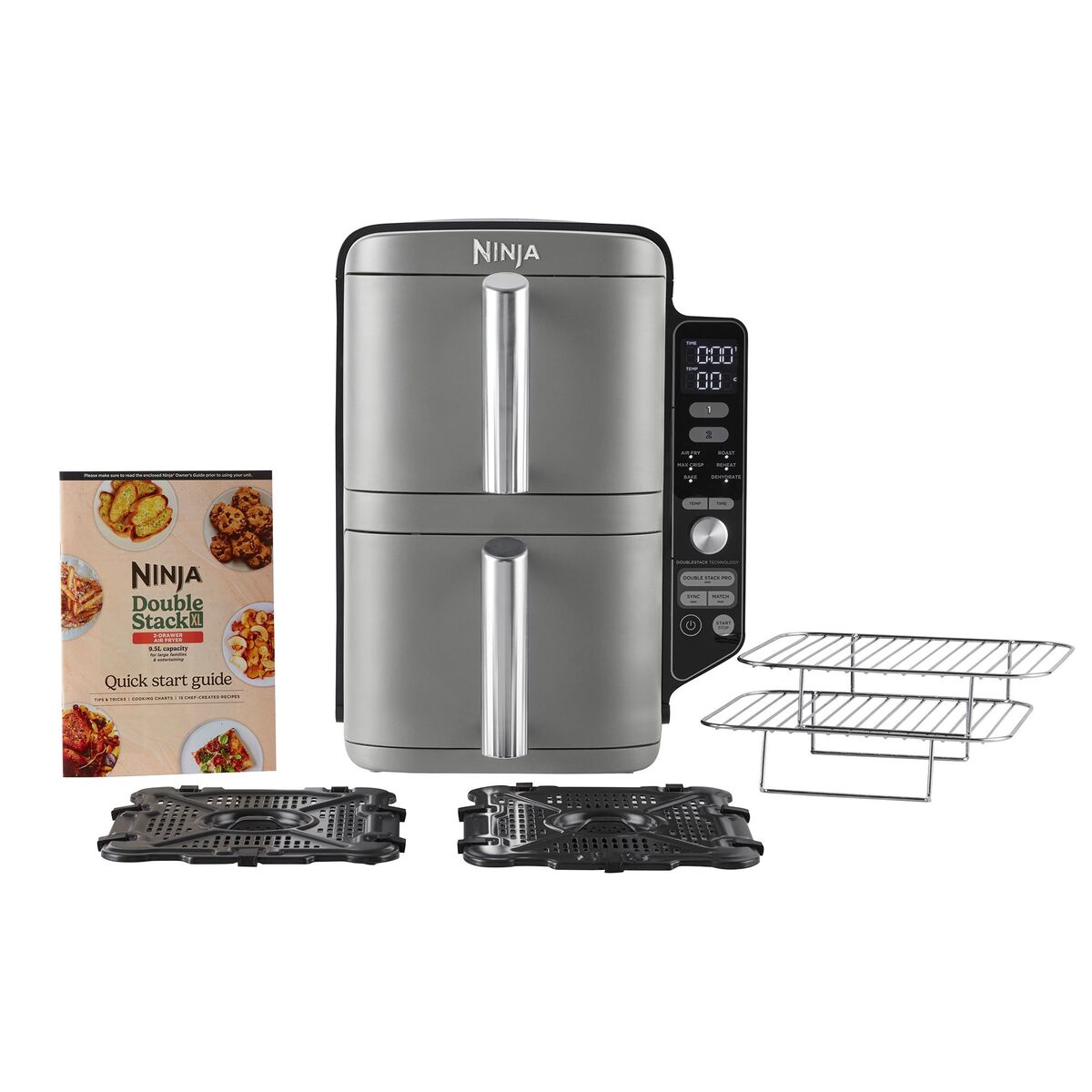 Double Stack XL airfryer, 9,5 liter
