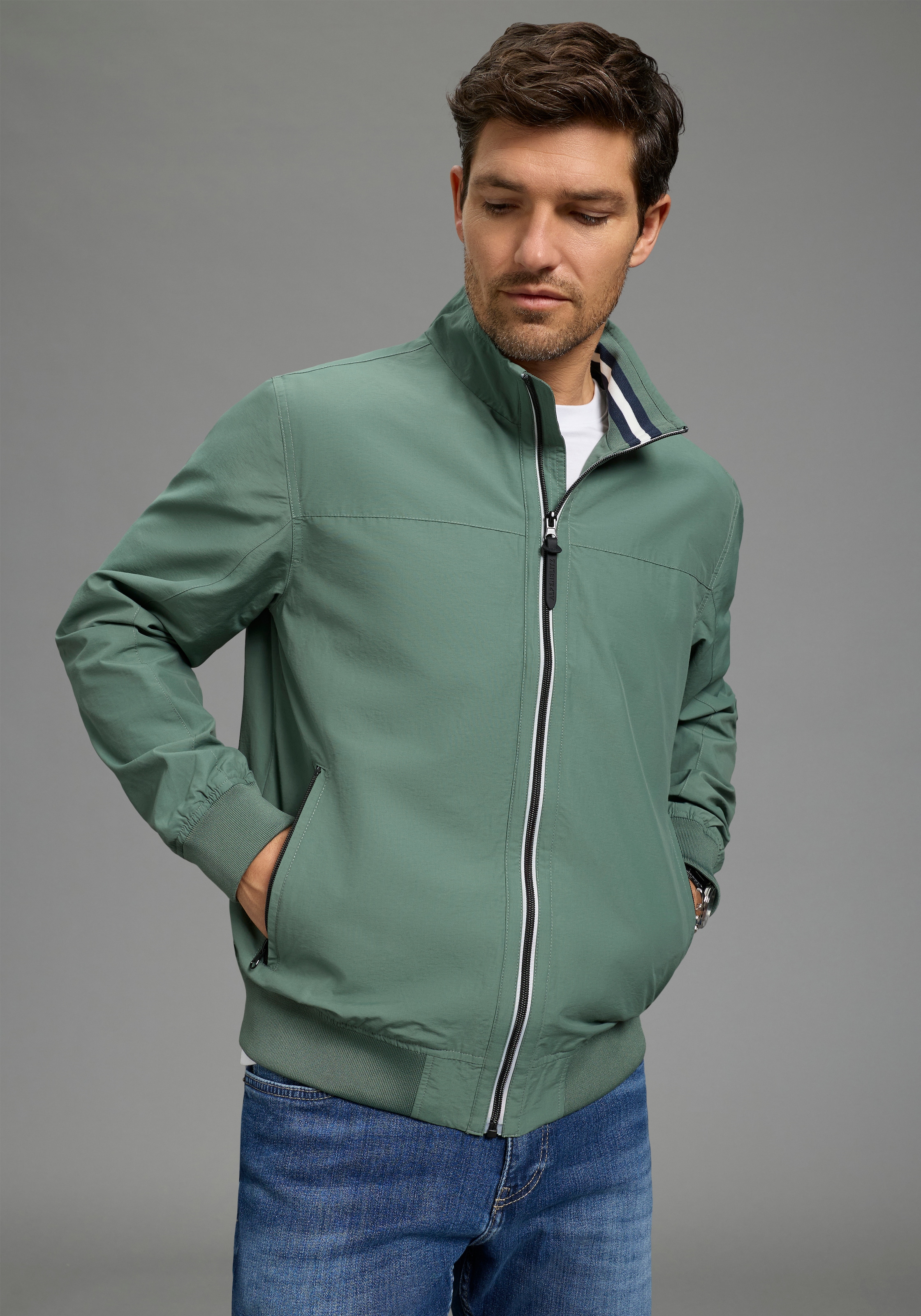 ALPENBLITZ Blouson »Brügge« Übergangsjacke im  casualer Stil,  mit Stehkragen