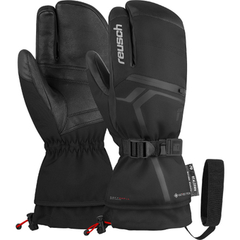 Reusch Down Spirit GTX 3-Fingerhandschuhe Black / Silver