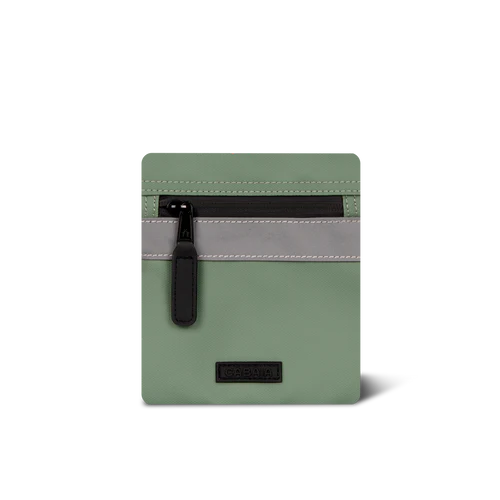 Pochette latérale Menton vert