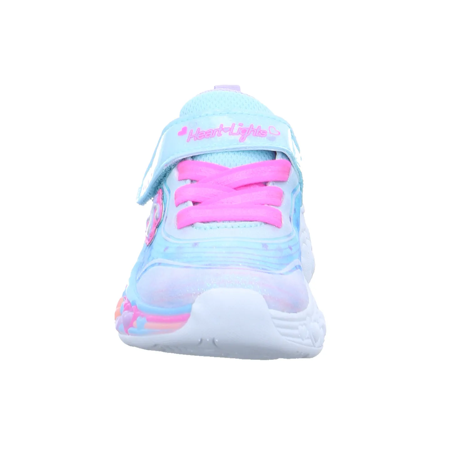 SKECHERS Baby-Sport-Bottine Hellblau Textil  Sneaker