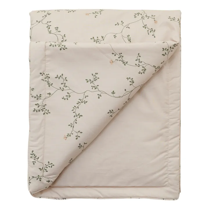 garbo&friends Couverture Botany en percale de coton | Vert