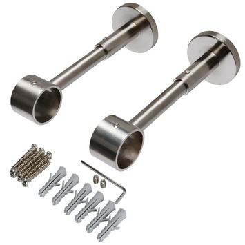 Intensions uitschuifsteun RVS kleur 70- 150 cm 2 stuks