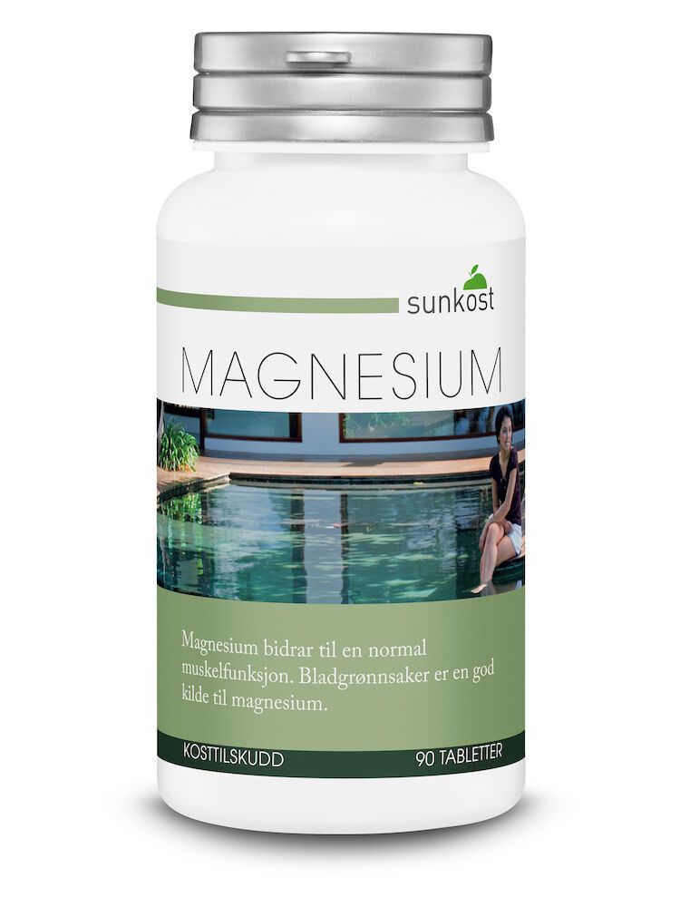 Sunkost Magnesium 90 tabletter