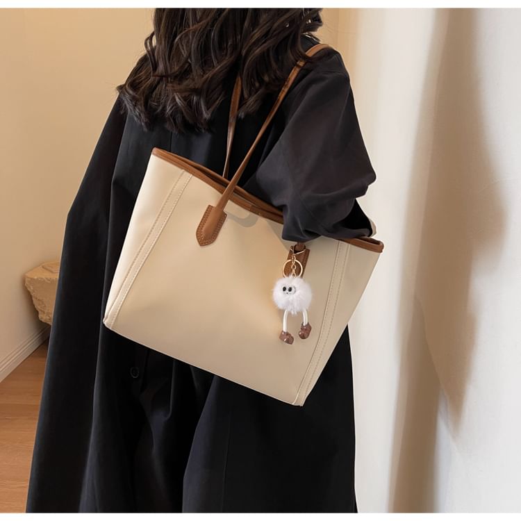 KOCORE - Kunstleren Tote Bag / Tascharm / Set