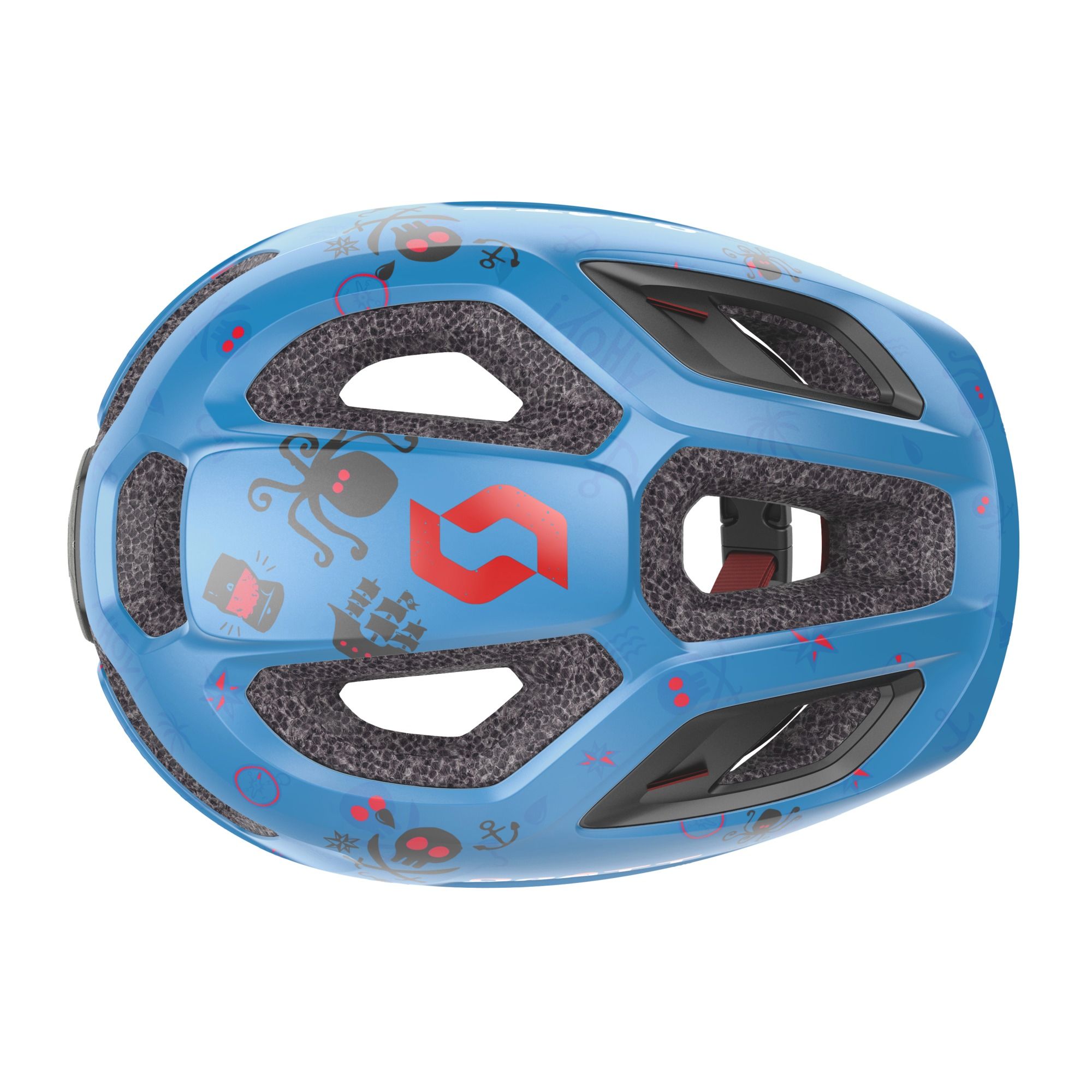 SCOTT Spunto Kid cykelhjelm Atlantic Blue 46-52 cm