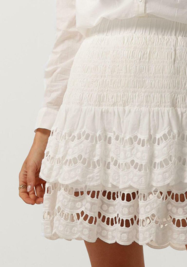 STUDIO AMAYA witte studio amaya minirok cleo skirt