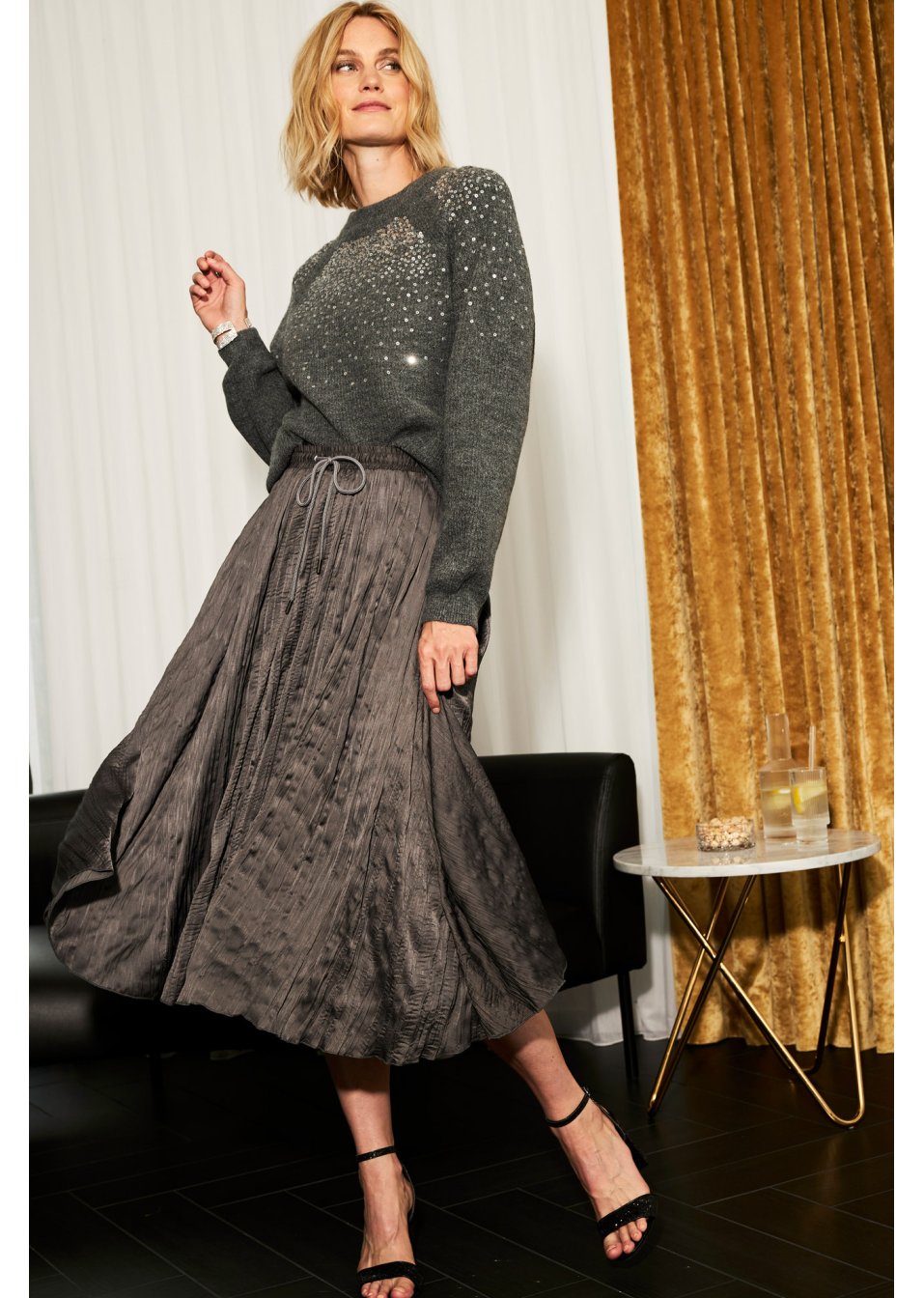 Pull à paillettes