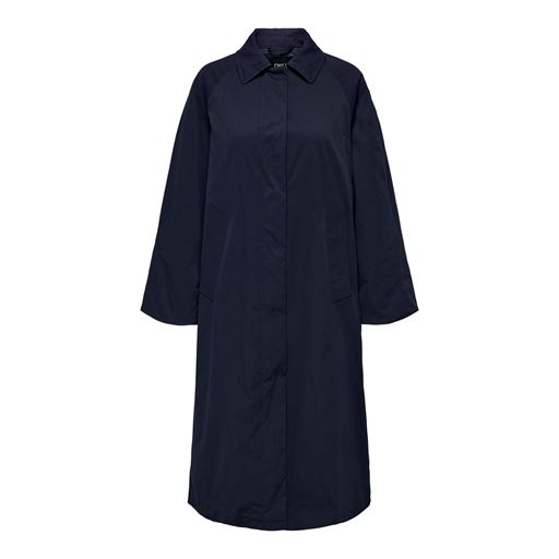ONLY Orchid Corduroy Mix Trenchcoat, Night Sky, XL