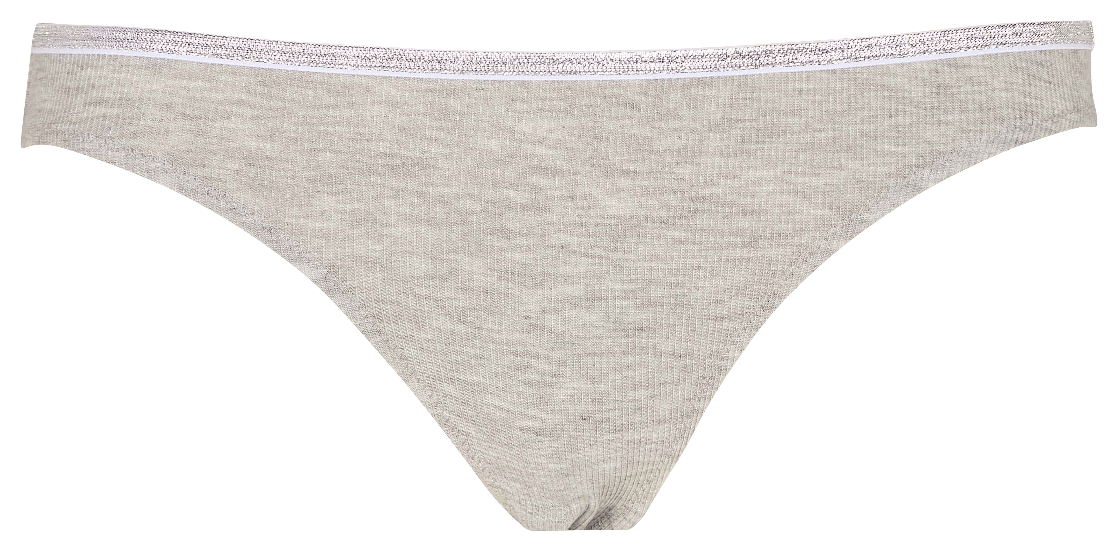 GEORGIA - Culotte côtelée | Gris
