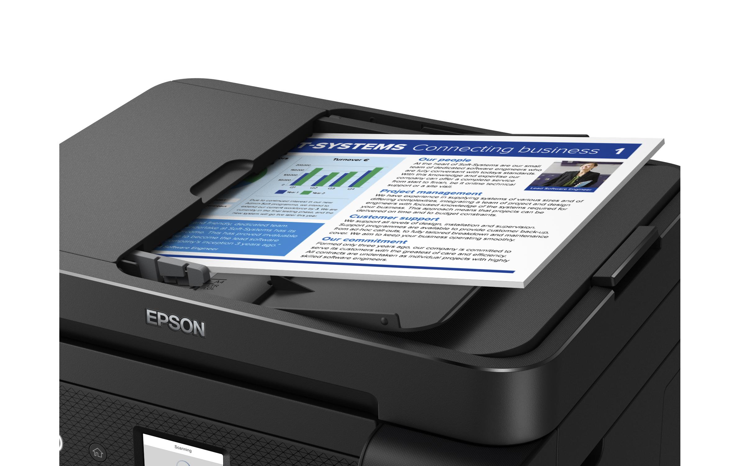 Multifunktionsdrucker EcoTank ET-4850<br>4-in-1-Multifunktions-Tintenstrahldrucker mit Ecotank-System