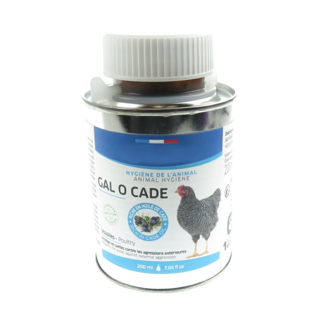 Gal o cade 200 ml, protège pattes, pour volaille