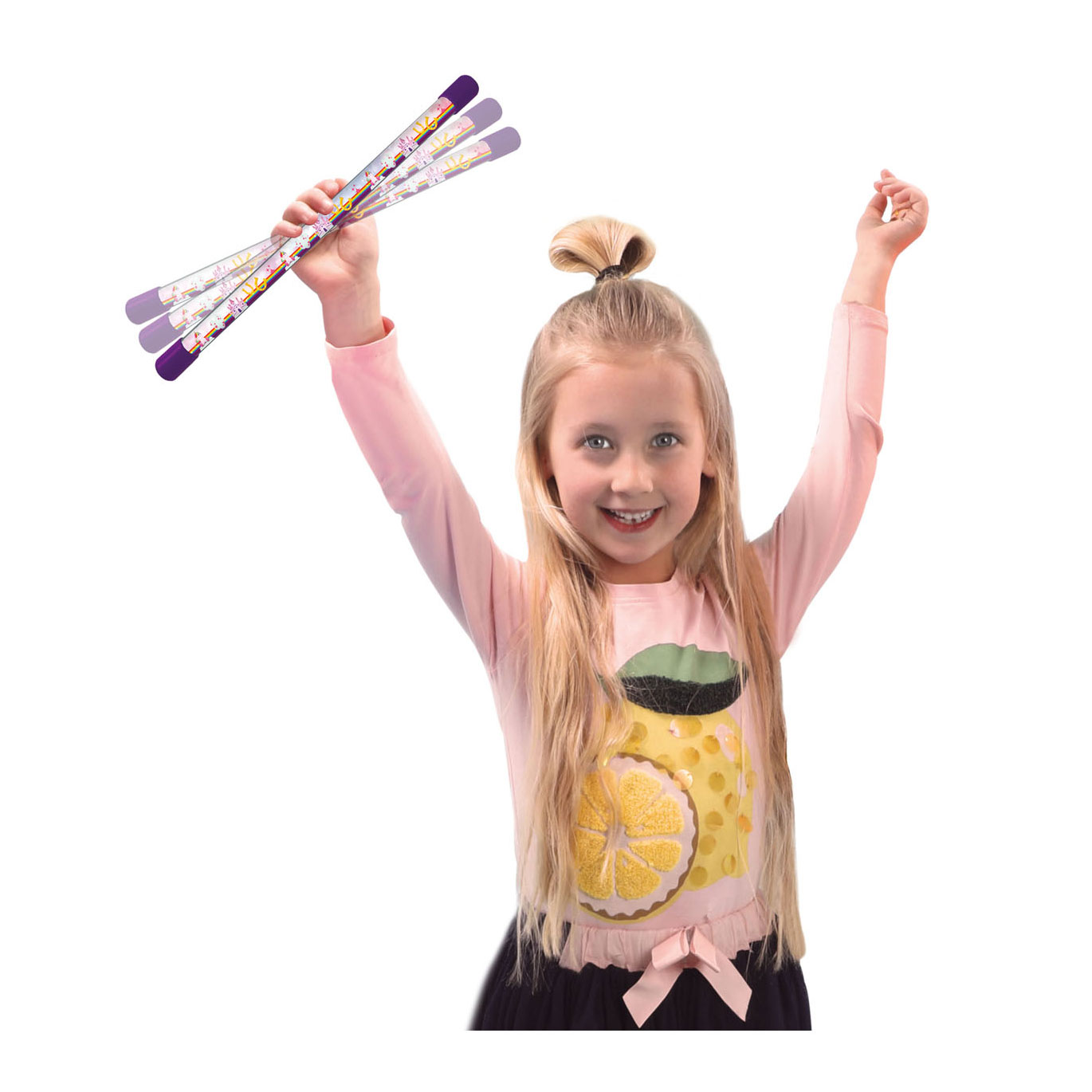 Twirling Glitter Baton Eenhoorn