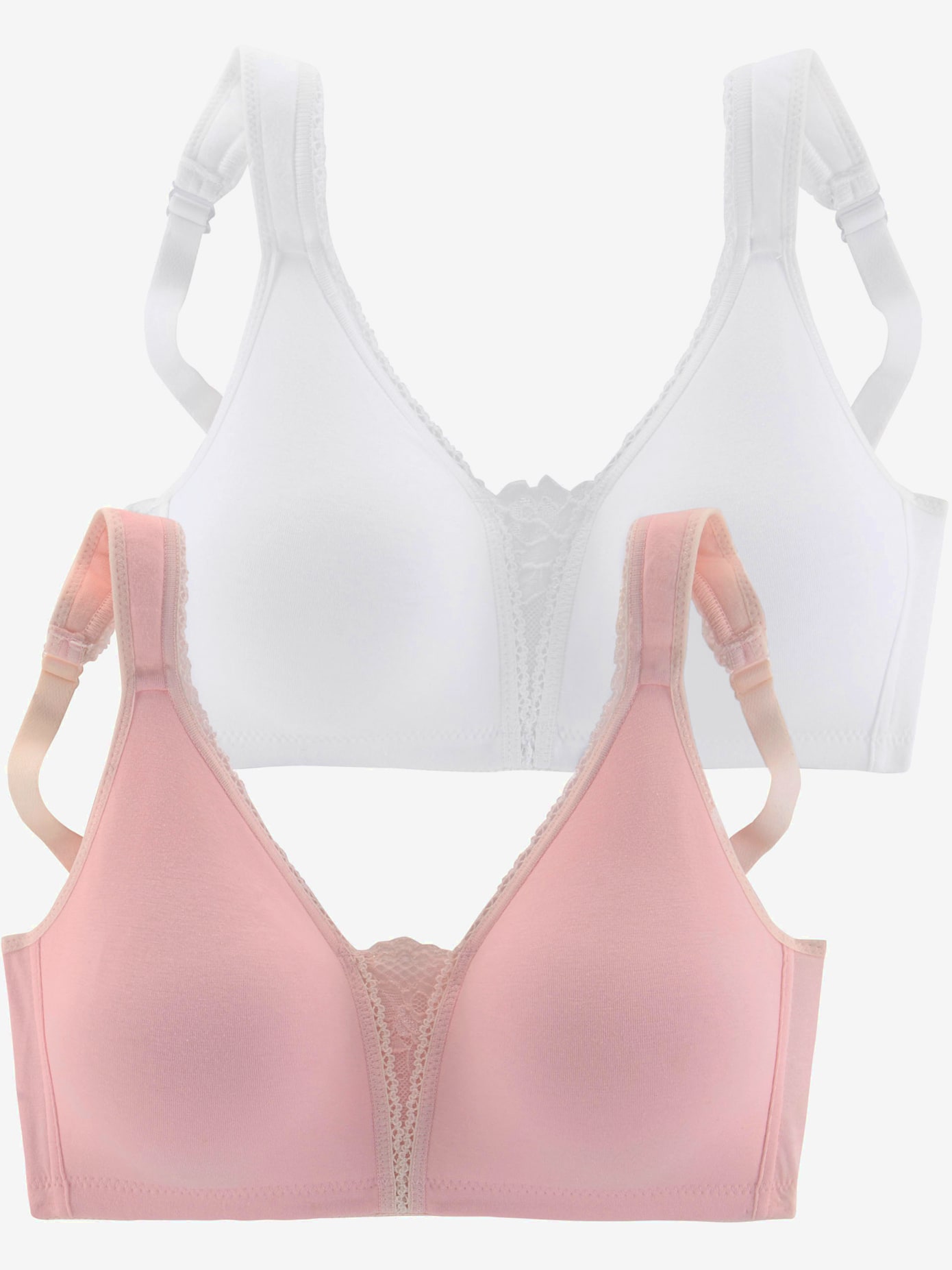 Soutien-gorge doux sans armatures, bonnets préformés sans couture