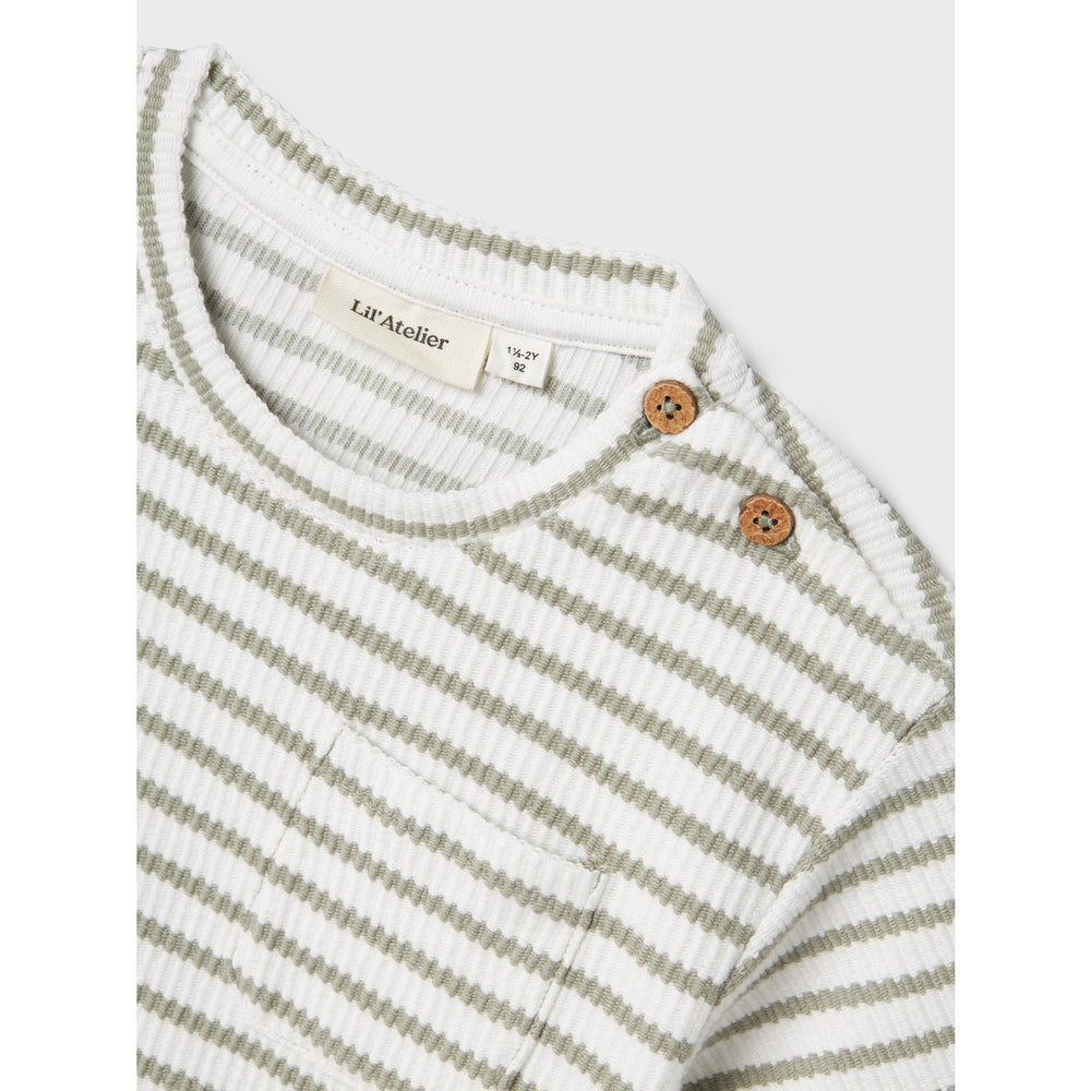 Køb Lil'Atelier Seagrass Tadeo Loose T-Shirt