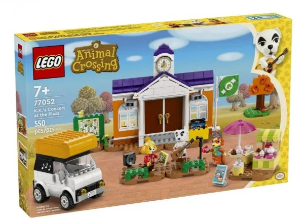 LEGO Animal Crossing 77052 K.K.'s koncert på bytorvet