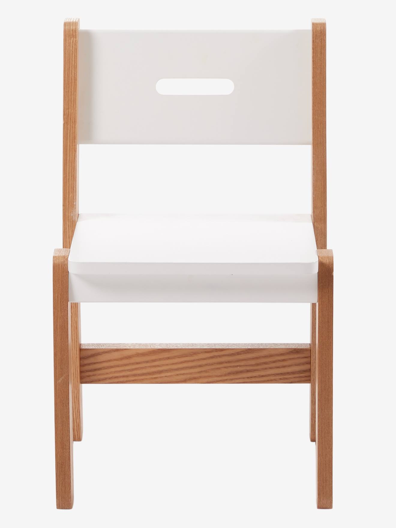 Cadeira escolar primária, altura do assento 45 cm, ARCHITEKT LINE, rosa médio, lisa